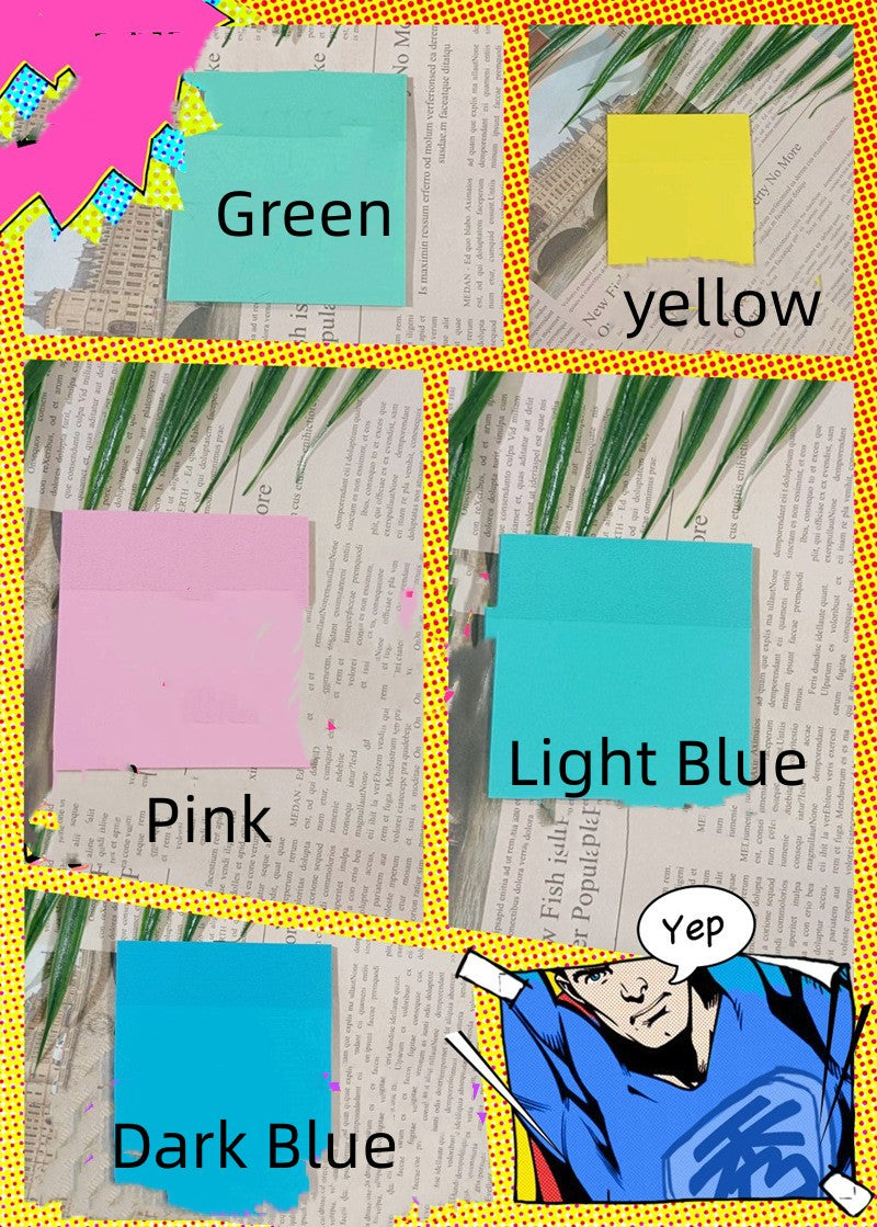 Transparent Sticky Notes - For Studying