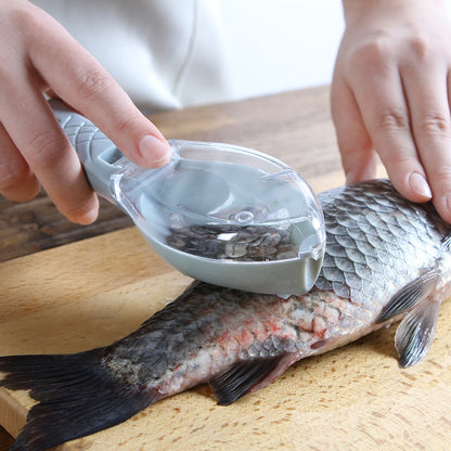 Portable Fish Scale Plastic Scraper